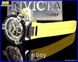 NEW Invicta Men's Bolt Hercules 54mm Swiss Z60 Chronograph BLACK DIAL SS Watch