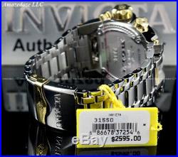 NEW Invicta Men's Bolt Zeus Magnum Chronograph 52mm Stainless Steel Watch