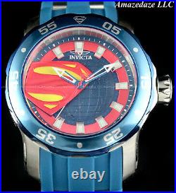 NEW Invicta Men's DC Comics 48mm LE SUPERMAN Stainless Steel SCUBA Watch