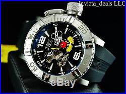 NEW Invicta Men's Disney 50mm Mickey Mouse Limited Edition Automatic SS Watch
