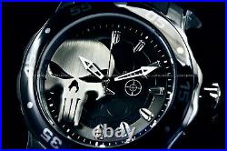 NEW Invicta Men's MARVEL PUNISHER Pro Diver Scuba LIMITED EDITION SS Strap Watch