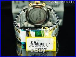 NEW Invicta Men's Pro Diver SCUBA Chrono Abalone Dial 18K Gold Two Tone SS Watch