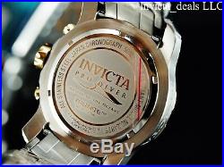 NEW Invicta Men's Pro Diver SCUBA Chrono Abalone Dial 18K Gold Two Tone SS Watch