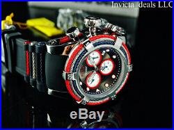 NEW Invicta Men's Reserve 53mm Bolt ZEUS Swiss Chronograph TRIPLE Black SS Watch