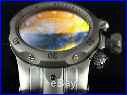 NEW Invicta Men's Reserve 54mm Venom Swiss Chronograph TINTED CRYSTAL SS Watch