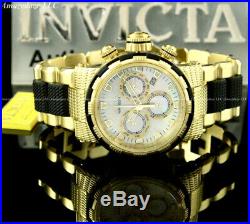 NEW Invicta Men's Stainless Steel Swiss Chronograph Capsule White MOP Dial Watch