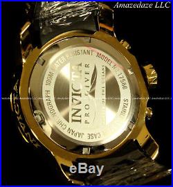 NEW Invicta Men18k Gold Plated Scuba Prodiver VD53 Chronograph Golden Dial Watcg