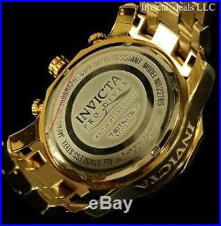 NEW Invicta Mens 18K Gold Plated Stainless Steel Scuba 3.0 Chronograph Watch