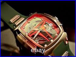 NEW Invicta Mens STAR WARS Limited Edition 53mm Diablo Boba Fett Chrono Watch