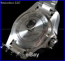 NEW Invicta Reserve Men's 52mm Hydromax Swiss GMT Stainless Steel 1000 M Watch