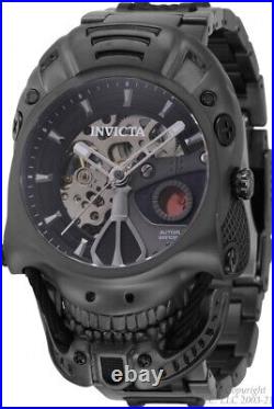 NWT 21 Jewel Invicta 42584 Automatic Terminator Skull Artist Moving Jaw Watch
