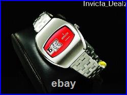 NWT Invicta Men's 38mm VINTAGE NH35 Automatic RED dial Bracelet SS Watch