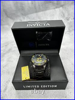 New Invicta 26901 DC Comics Limited Batman Automatic Watch Gunmental 47mm Steel