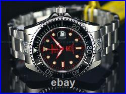 New Invicta 47mm Men's Grand Diver NH35 Automatic Red Label Silvertone SS Watch