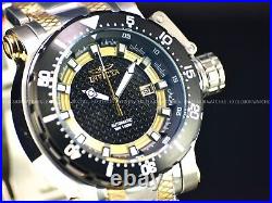 New Invicta 52mm Coalition Forces NH35 Automatic Two Tone Black Dial SS Watch