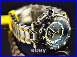 New Invicta 52mm Coalition Forces NH35 Automatic Two Tone Black Dial SS Watch