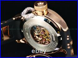 New Invicta 52mm Russian Diver Quinotaur Mechanical Skeleton Men's Watch 1244
