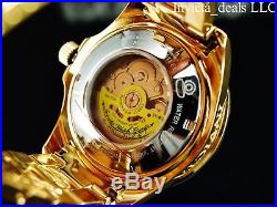 New Invicta Men 300M Grand Diver NH35A Automatic 18K Gold IP High Polished Watch