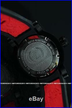 New Invicta Men S1 Rally 48MM Ninja Red/Black Stainless Steel Poly Strap Watch