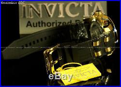 New Invicta Men Scuba Pro Diver Chronograph18K GP Stainless Steel 100M Watch