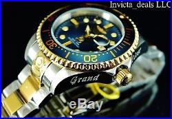 New Invicta Men's 300M DIAMOND Grand Diver Automatic Ltd Ed Slate Gray TT Watch