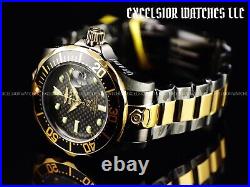 New Invicta Men's 300m GRAND DIVER 47mm Automatic Gunmetal Gold Ion Plated Watch