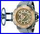 New Invicta Men's 40409 Jason Taylor 54mm Automatic Green Gold Tone SS Watch