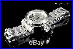 New Invicta Men's 52mm Coalition Forces Dragon AUTOMATIC Silver Bracelet Watch