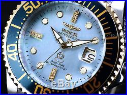 New Invicta Mens 300M Diamond Grand Diver Automatic Ltd. Ed. TwoTone SS MOP Watch