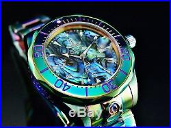 New Invicta Mens 300M Grand Diver Automatic MOP Abalone Dial Iridescent SS Watch