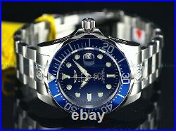 New Invicta Mens 47mm Classic Grand Diver 300M Automatic Egyptian Blue SS Watch
