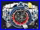 New Invicta Mens 50mm Reserve KING PYTHON SWISS Chronograph BLACK DIAL SS Watch