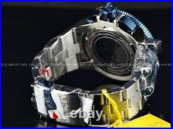 New Invicta Mens 50mm Reserve KING PYTHON SWISS Chronograph SILVER DIAL SS Watch