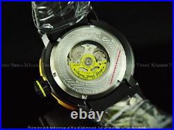 New Invicta Mens 52mm Black COMBAT SEA MONSTER Automatic Black Silicone SS Watch