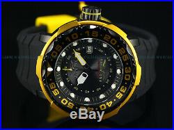 New Invicta Mens 52mm Black COMBAT SEA MONSTER NH35A Automatic Silicone SS Watch