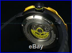 New Invicta Mens 52mm Black COMBAT SEA MONSTER NH35A Automatic Silicone SS Watch