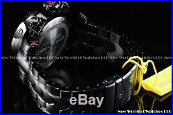 New Invicta Mens 53mm Venom Swiss Chrono Black and Red SS 1k Diver Watch