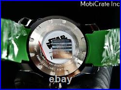 New Invicta Star Wars BOBA FETT Men's 48mm Green Black Limited Ed Watch 37209