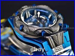 New Invicta Venom Men's Swiss Chronograph TT Watch 54mm, Blue, Black tone 37637