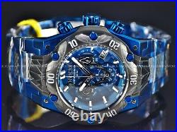 New Invicta Venom Men's Swiss Chronograph TT Watch 54mm, Blue, Black tone 37637