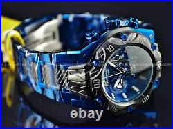 New Invicta Venom Men's Swiss Chronograph TT Watch 54mm, Blue, Black tone 37637