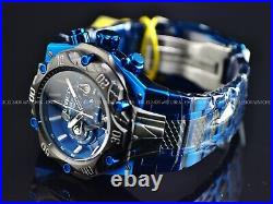 New Invicta Venom Men's Swiss Chronograph TT Watch 54mm, Blue, Black tone 37637