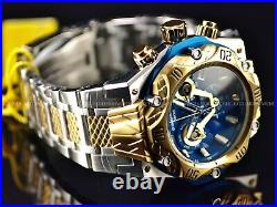 New Invicta Venom Men's Swiss Chronograph TT Watch 54mm, Steel, Gold tone 37628