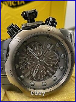 New Men Invicta Venom 54mm SS Gunmetal Dail & Bezel Swiss MVT Chronograph Watch