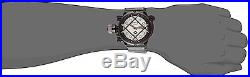 New Men's Invicta 16365 Russian Diver Swiss Mechanical Silver Dial Leather Watch