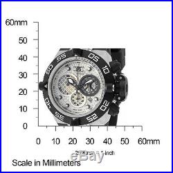New Mens Invicta 11511 Subaqua Noma Chronograph Silver Dial Swiss Made Watch
