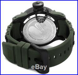 New Mens Invicta 1197 Swiss Made Russian Diver Green Army Camouflage Watch