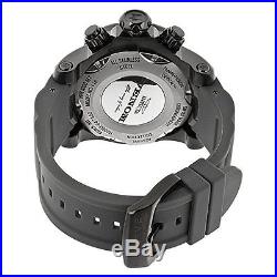 New Mens Invicta 11973 Black Venom Monotone Swiss Made Chronograph Watch
