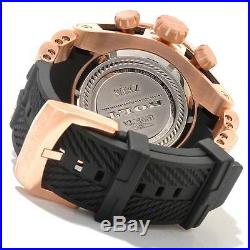 New Mens Invicta 12667 Bolt Reserve Chronograph Black Rubber Strap Watch