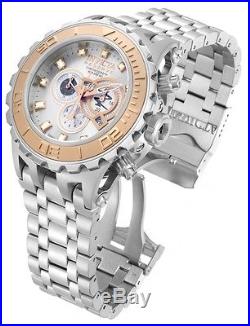 New Mens Invicta 14034 Subaqua Reserve Chronograph Stainless Steel Watch